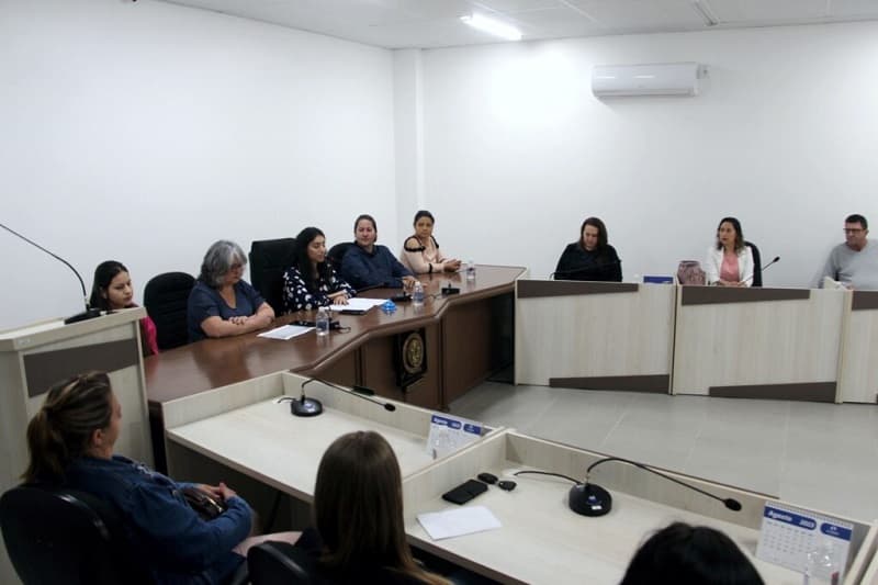 Apresentação dos candidatos ao Conselho Tutelar foi transmitido Ao Vivo (Foto: Ascom)