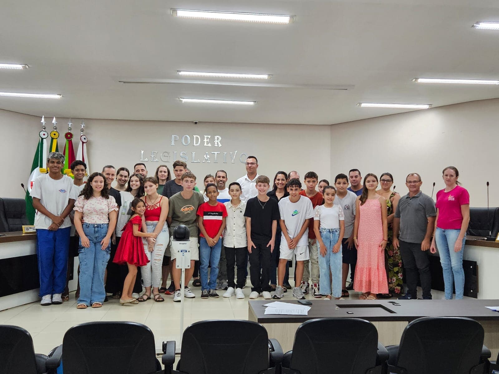 Projeto Vereador Mirim em Pinhalzinho (Foto: Divulgação)
