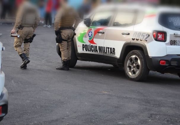PM precisou ser acionada (Foto: Rudinei Heinle)