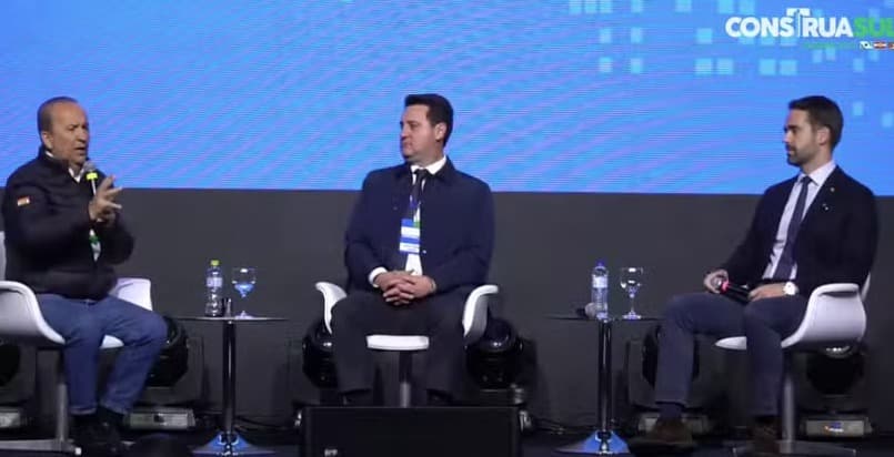 Governador de Santa Catarina fez a fala durante encontro no Paraná (Foto: Divulgação)