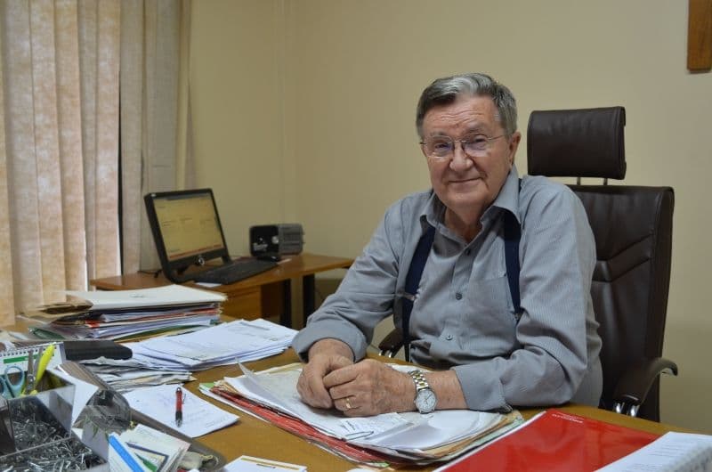 Alfredo Lang é um dos empresários pioneiros na área de comunicação no estado (Foto: Diário do Iguaçu)