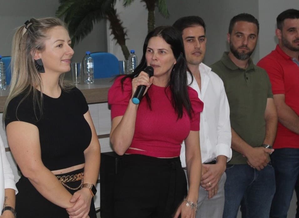 Franciéli assume a presidência da Acamosc mais uma vez (Foto: Divulgação)