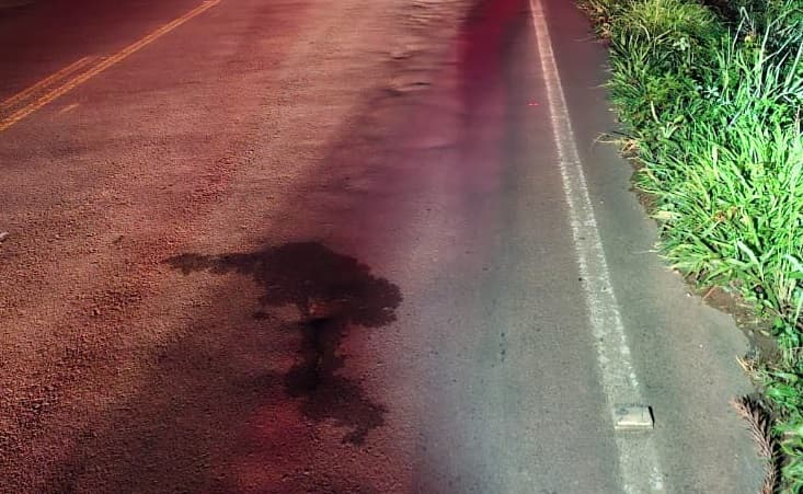 Fato ocorreu na linha Salete (Foto: Polícia Militar Rodoviária)