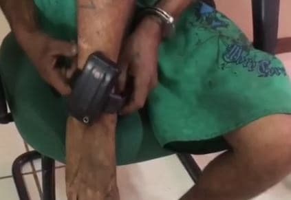Envolvido demonstrou conhecimento em tirar objeto de monitoramento (Foto: Divulgação)