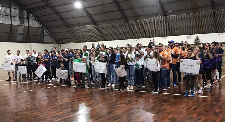 Abertura da Copa Itaipu 2023 (Foto: RCO)