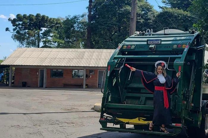 Foi na companhia que ela teve oportunidades para se dedicar aos estudos (Foto: Arquivo pessoal)