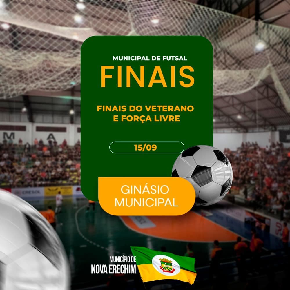 O governo municipal convida a todos para prestigiar as finais (Foto: Divulgação/Ascom)