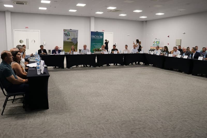 ACIP/CDL de Pinhalzinho pede retomada das obras das SC’s, com destaque para a SC-160 (Foto: Acip/CDl)