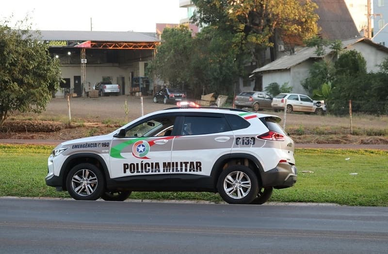 Polícia Militar realizou rondas para encontrar automóvel (Foto: Divulgação )