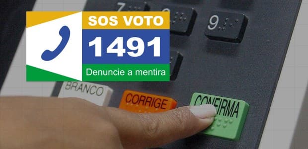 SOS Voto (Foto: TSE)