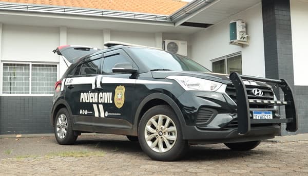 Fugitivo do RS foi encontrado em Pinhalzinho (Foto: Renan Ribeiro)