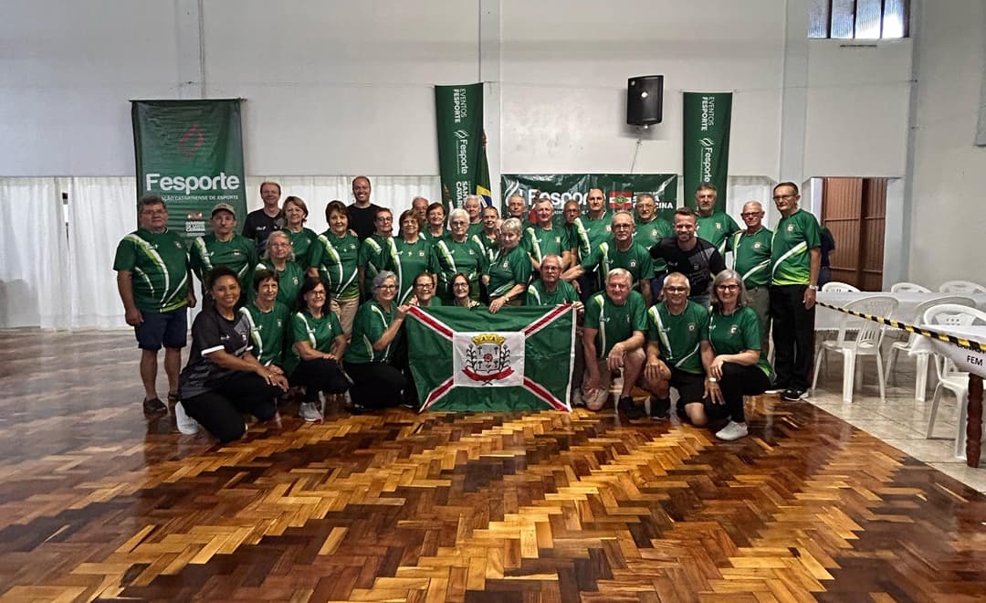 Pinhalzinho contou com a maior delegação de atletas nesta etapa (Foto: Divulgação)