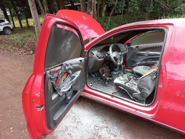 Dono ficou com o prejuízo (Foto: Polícia Militar)