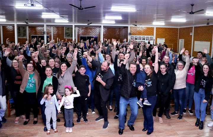 Palestra de Beto Grasel reúne grande público em Serra Alta (Foto: Assessoria de Imprensa)