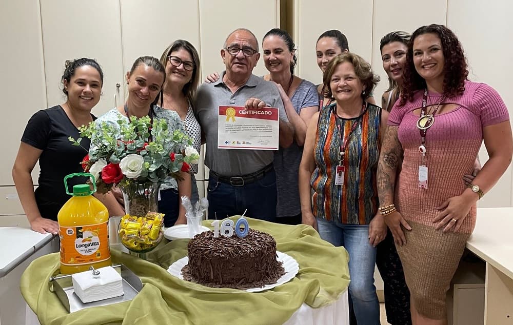 Morador recebeu até certificado (Foto: Divulgação)
