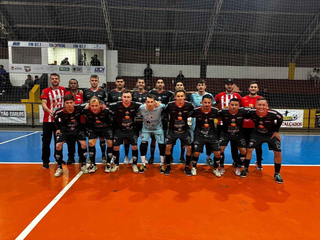 Santa Maria foi superado fora de casa (Foto: Ascom)