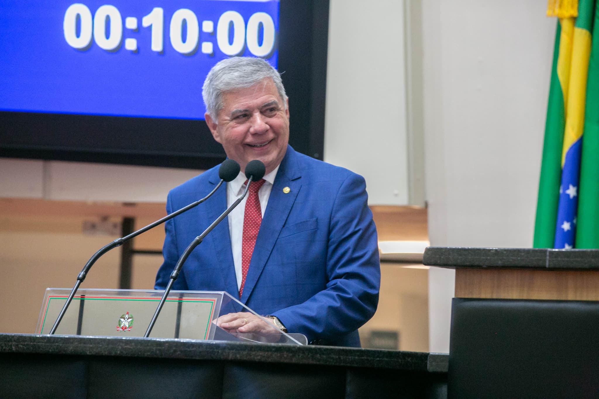 Mário Motta demonstoru sua opinião sobre o tema (Foto por Gustavo Willamil/Agência AL)