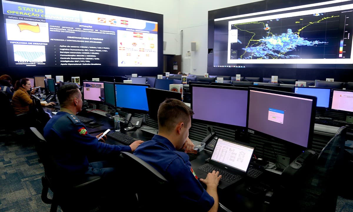 Sul Brasil integra mobilização estadual e participa de exercício simulado da Defesa Civil