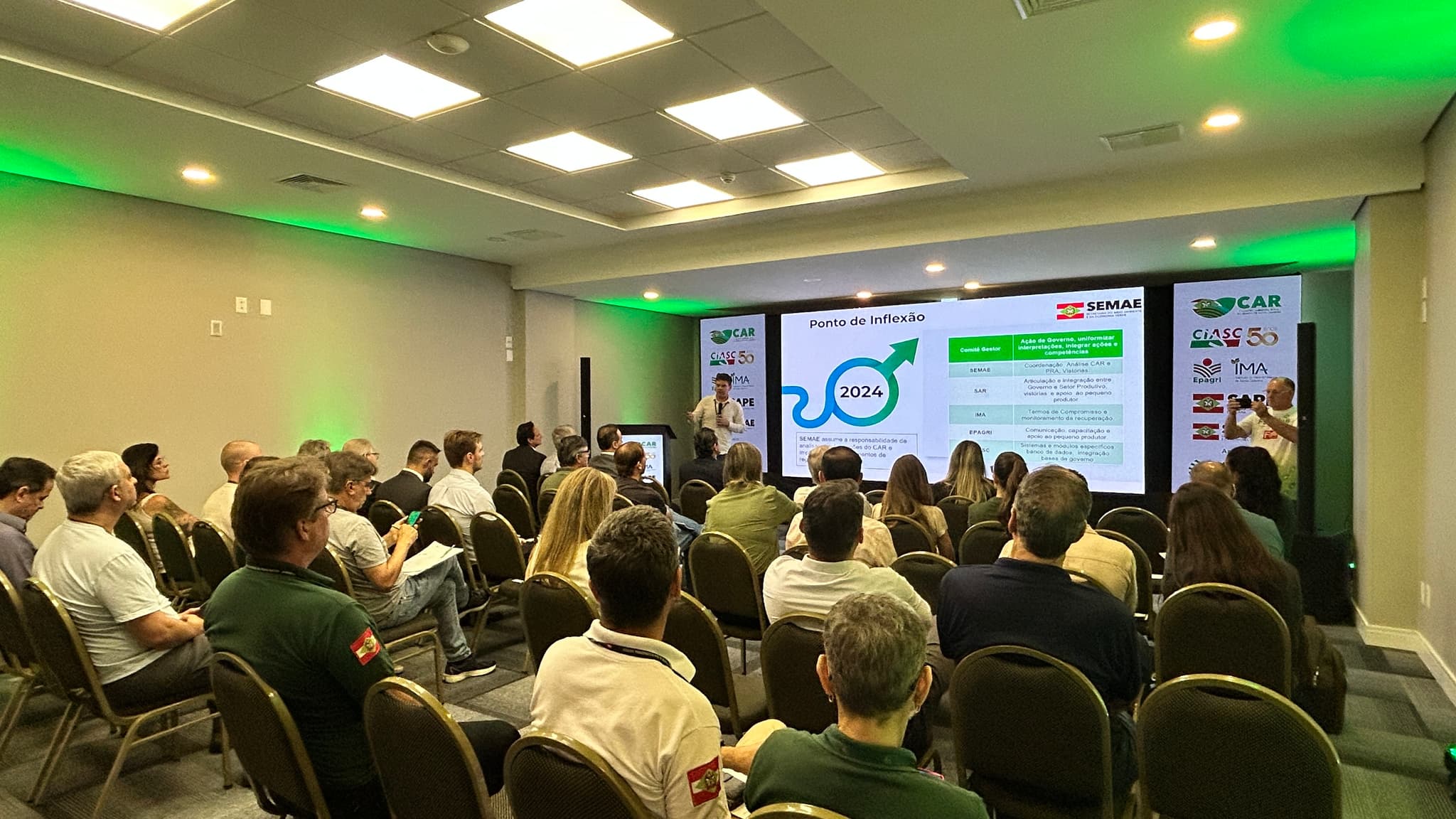 Apresentado ao setor produtivo, o novo sistema digital busca agilizar a regularização ambiental e ampliar a eficiência da gestão do CAR em SC (Foto por Divulgação)