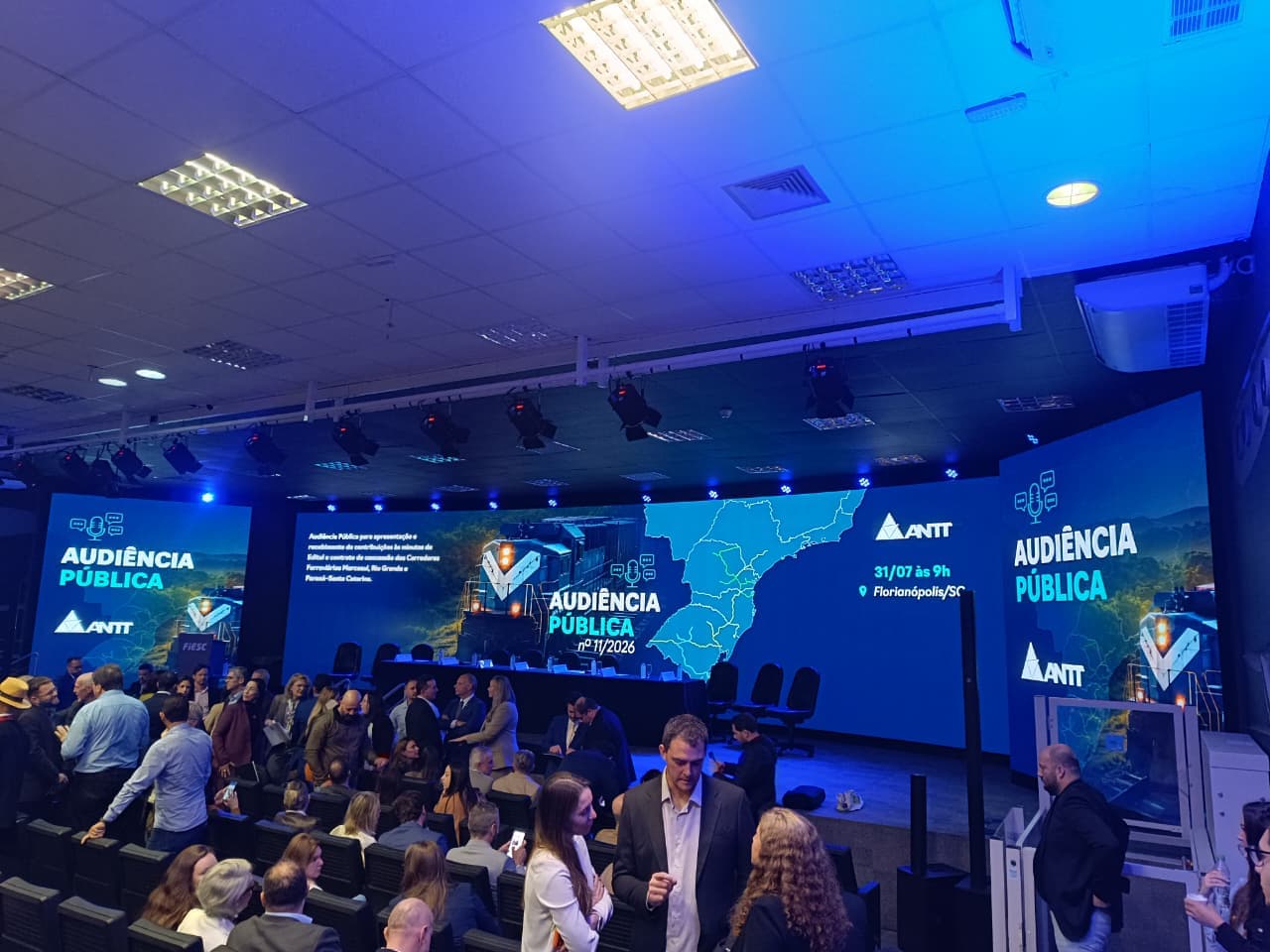 SC reage à proposta de nova concessão da Malha Sul (Foto por Matheus Thiesen)