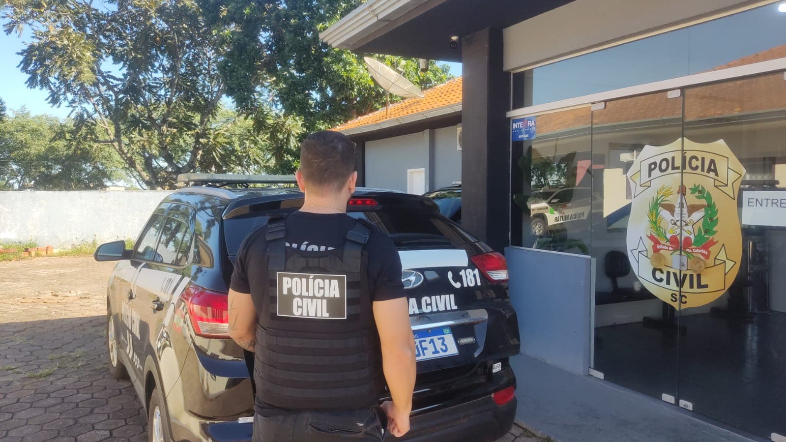 Condenado por homicídio após acidente causado por álcool é preso em Pinhalzinho (Foto por Polícia Civil)