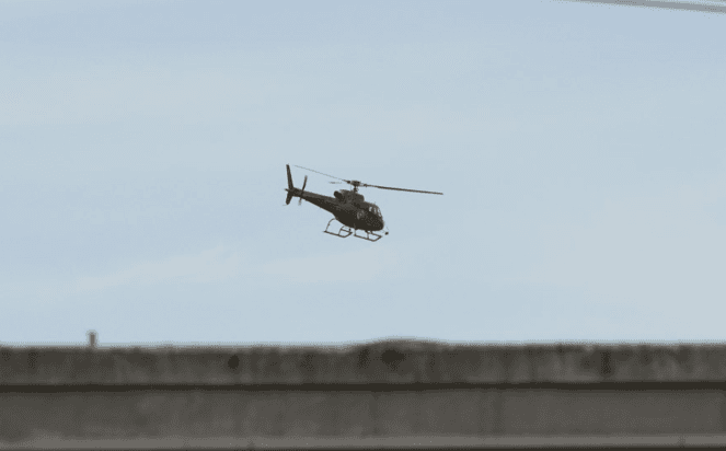Presença chamou a atenção da comunidade (Foto por Henrique Paulo Koch)