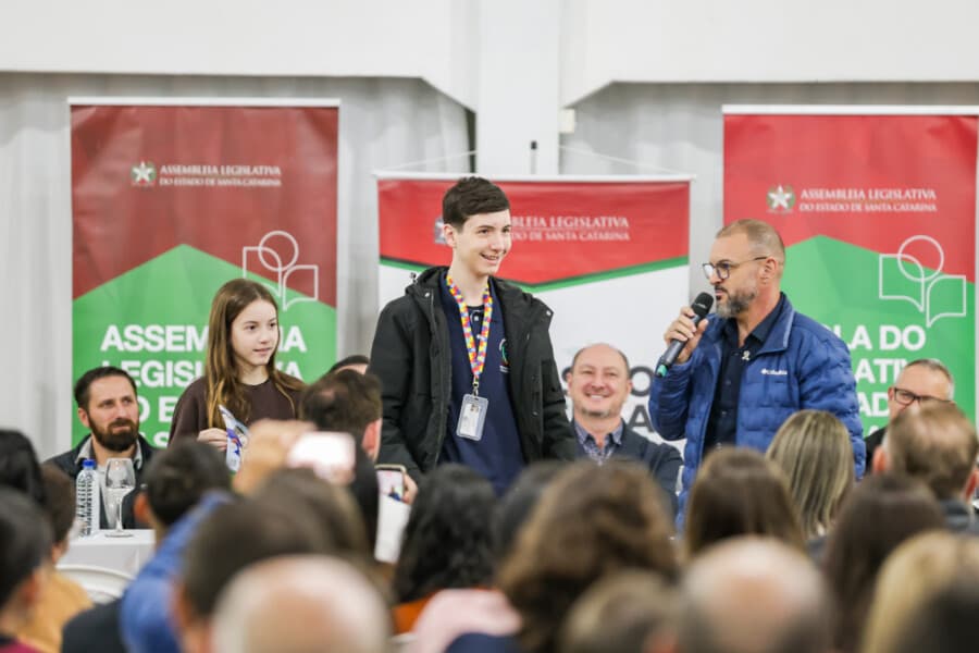 Seminário Regional fortalece debate sobre inclusão e direitos das pessoas com autismo (Foto por Jeferson Baldo/Agência Alesc)