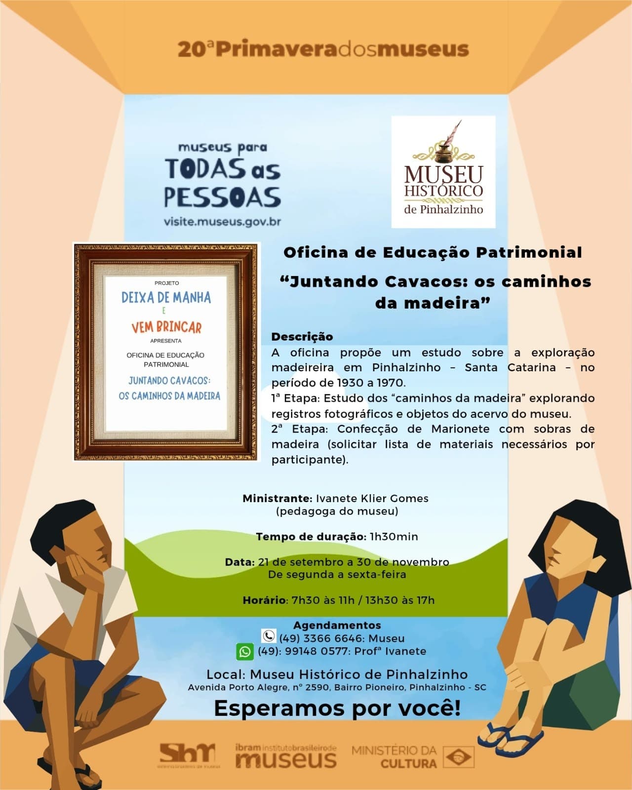 Museu Histórico de Pinhalzinho integra programação da 20ª Primavera dos Museus (Foto por ASCOM)