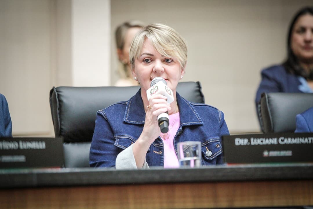 Luciane Carminatti questiona governo de SC por travar R$ 11 milhões do Programa de Incentivo à Cultura (Foto por Ascom)