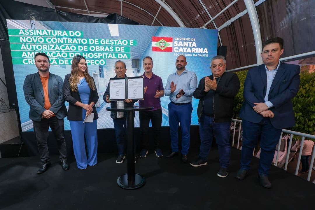 Hospital da Criança de Chapecó terá estrutura ampliada e mais capacidade de internação