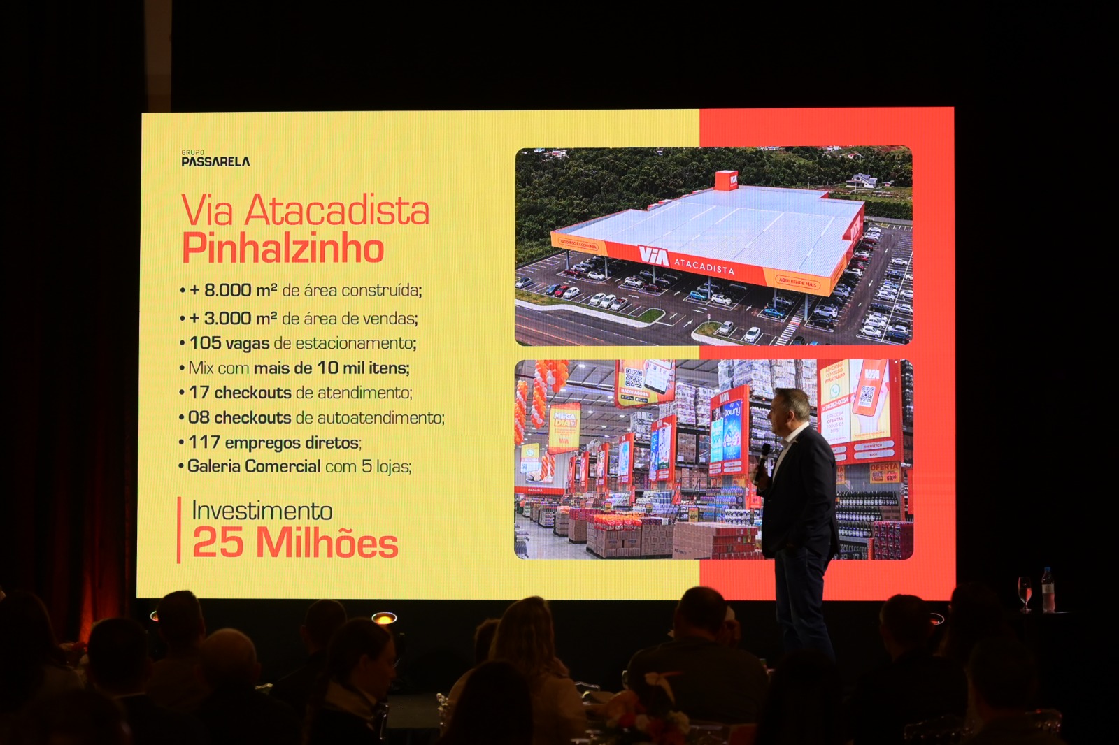 Via Atacadista confirma inauguração de nova unidade em Pinhalzinho