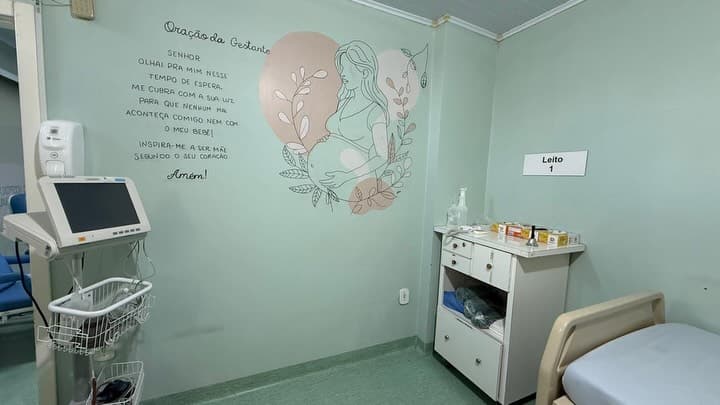 Hospital de Pinhalzinho amplia estrutura e reforça cuidado com gestantes