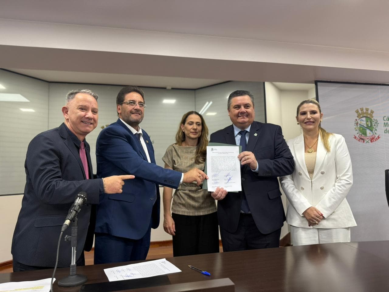 Valmor Junior Scolari assume prefeitura de Chapecó (Foto por Júlia Mocellin/ClicRDC)