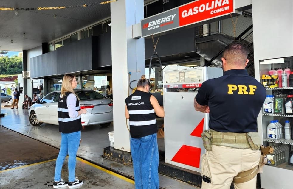 Fiscalização na região (Foto por PRF)