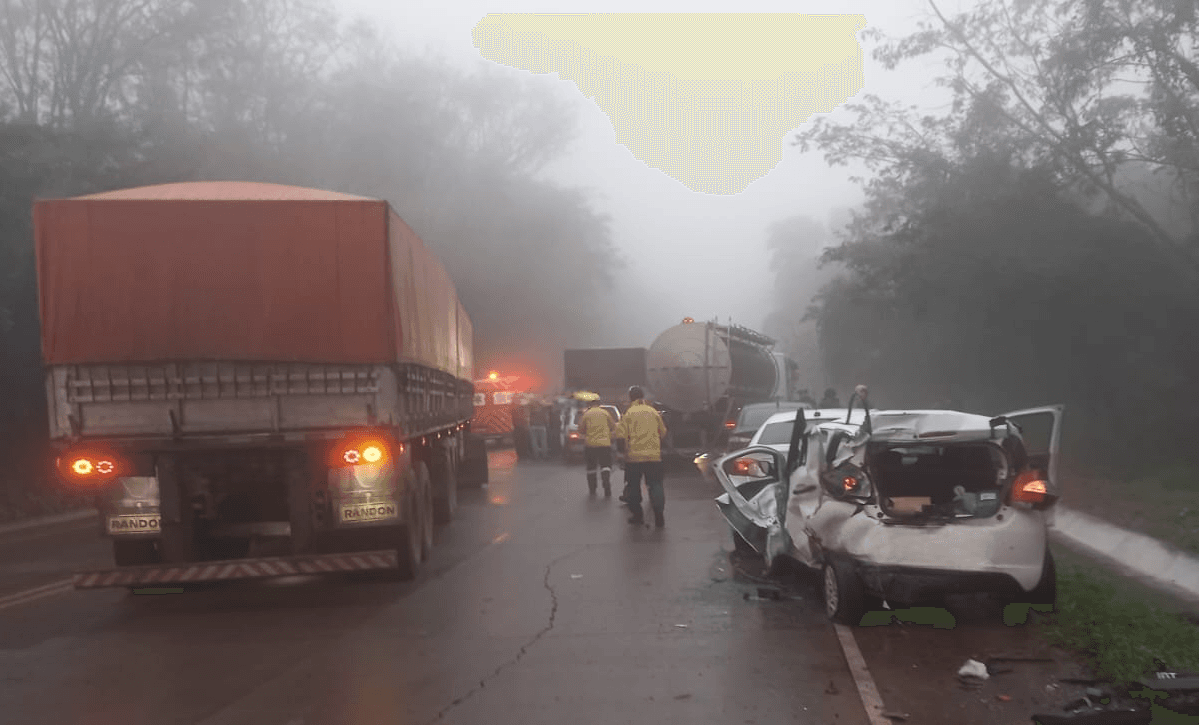 Socorristas atenderam a ocorrência (Foto por Corpo de Bombeiros)