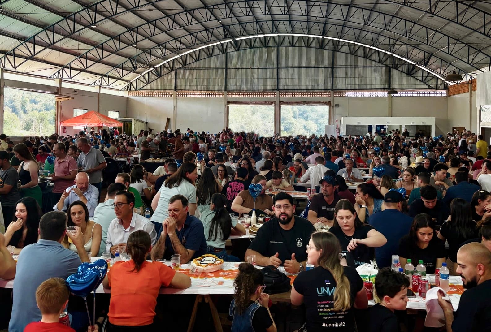 Momento teve a participação da comunidade (Foto por Henrique Paulo Koch)