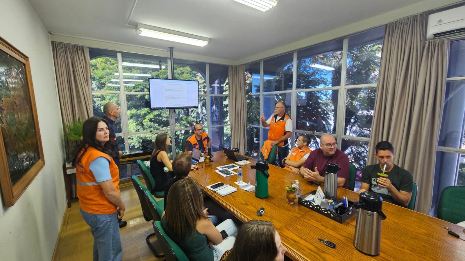 Defesa Civil realiza simulado (Foto por Divulgação)