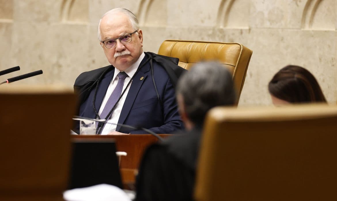 Fachin preside atualmente o STF (Foto por Alejandro Zambrana/STF)