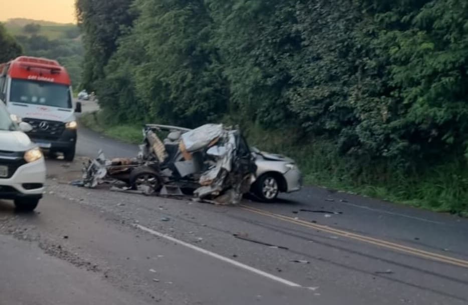 Acidente fatal no estado gaúcho (Foto por Divulgação)