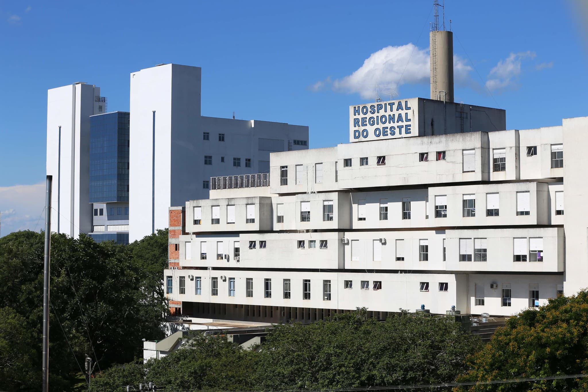 Hospital Regional do Oeste em Chapecó (Foto por Ascom)