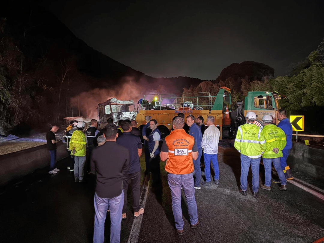 SC cria modelo inédito para resposta rápida a emergências com produtos perigosos nas rodovias
