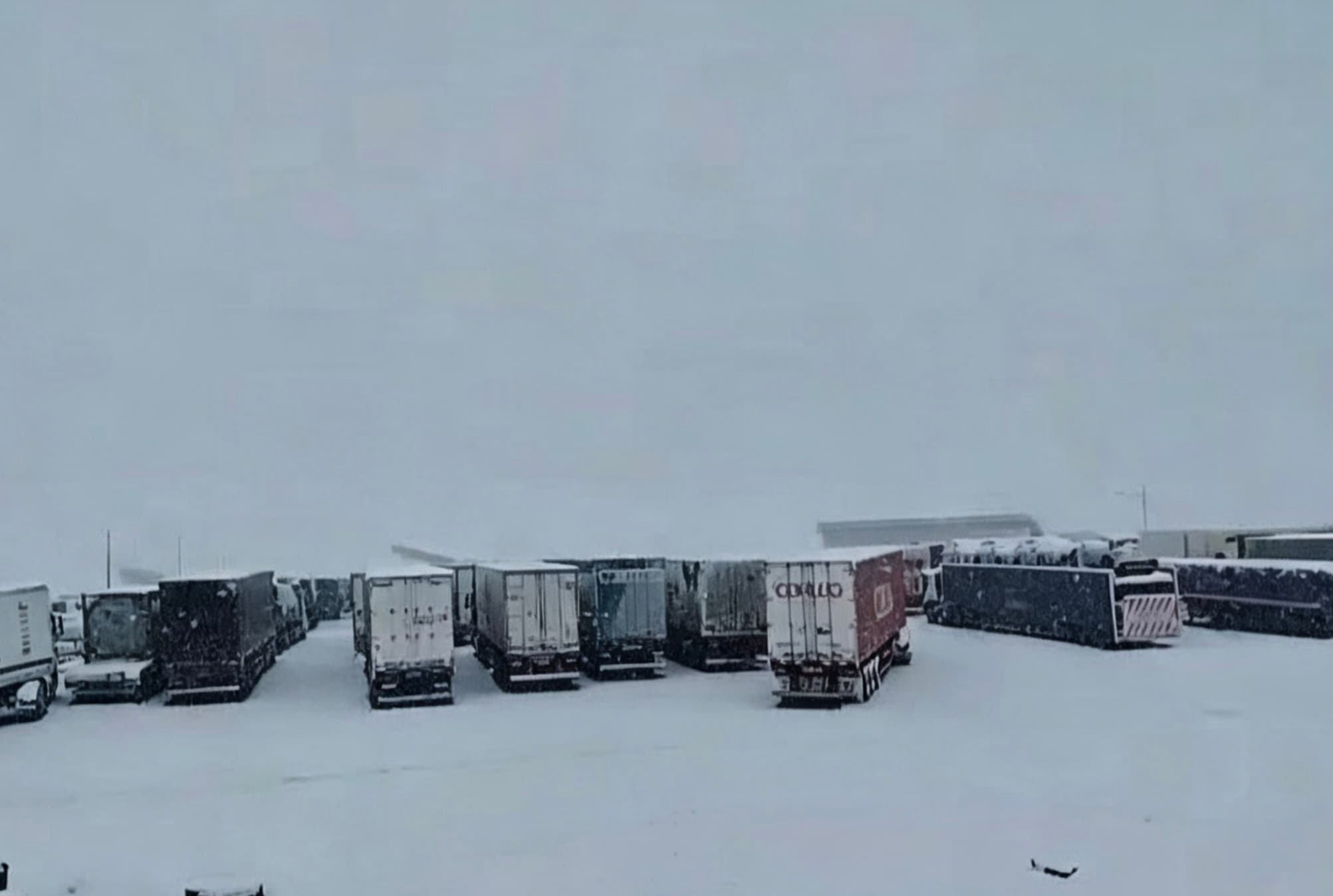 Frio intenso entre a Argentina e o Chile (Foto por Divulgação)