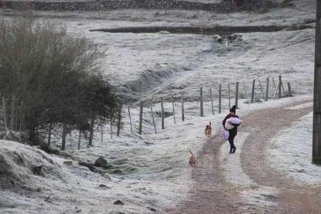 Paisagens brancas e frio intenso (Foto por Divulgação)