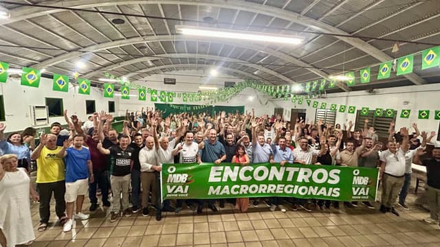 MDB coloca o pé na estrada e mobiliza sua base no ano eleitoral
