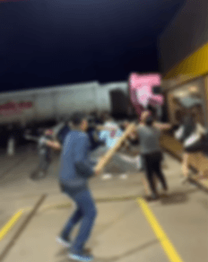 Desentendimento em posto de combustíveis (Foto por Divulgação / Redes Sociais)