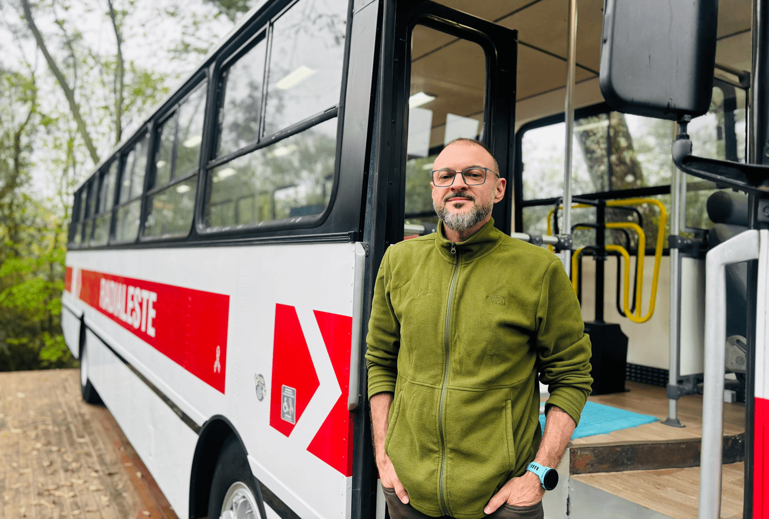 Jerry atribui o local como "refúgio" (Foto por Henrique Paulo Koch)