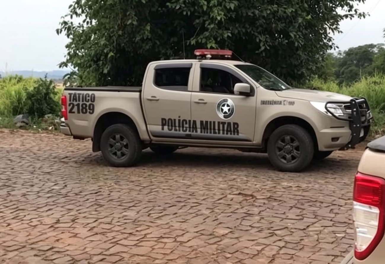 PM atendeu a ocorrência (Foto por Divulgação)