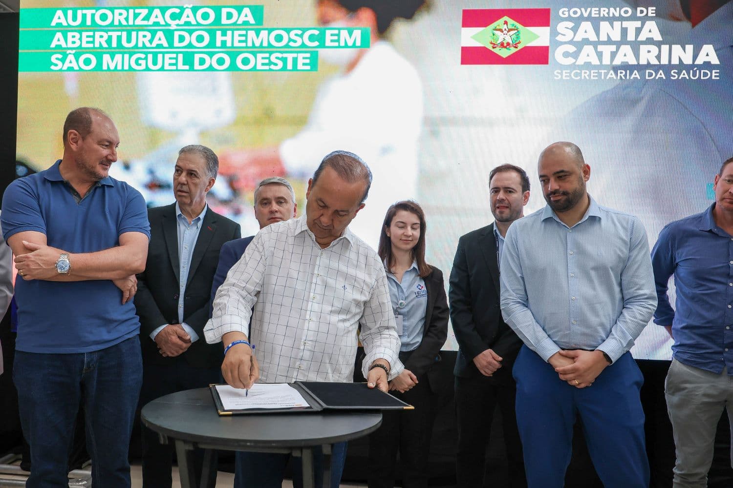 Governo de SC anuncia investimentos de R$ 23 milhões para o Hospital Regional de São Miguel (por Leo Munhoz/SECOM)