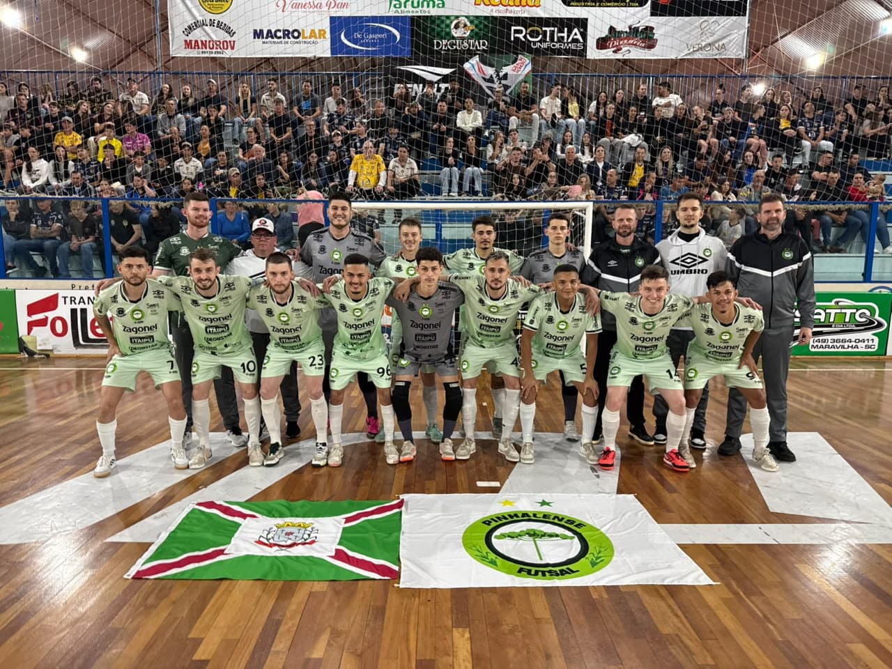Pinhalense fecha primeira fase da Série Prata na liderança (Foto por Ascom)