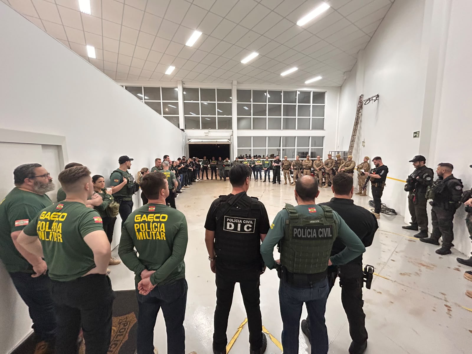 Polícia e Gaeco montam grande operação na região